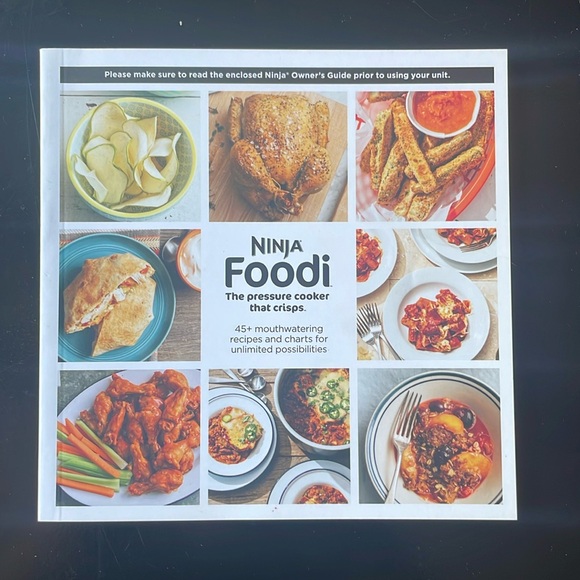 Ninja Foodi Recipe + Charts Book - Picture 1 of 3